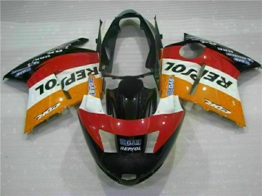 Discount 1997-2007 Honda CBR1100XX Motorcycle Fairings MF1538 - Orange Canada
