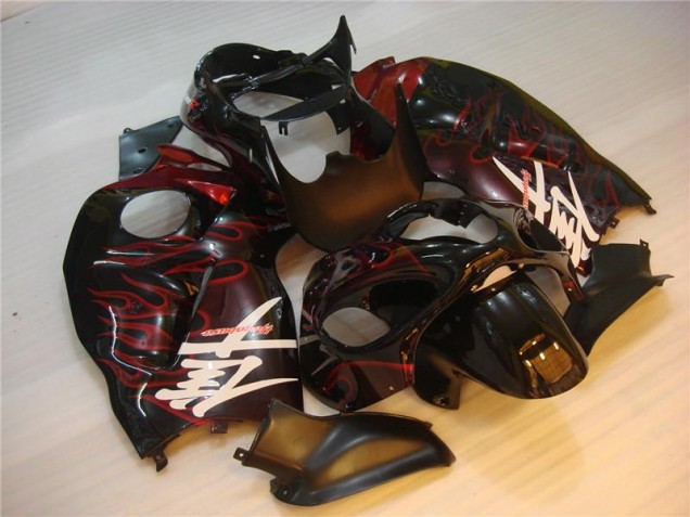 Discount 1996-2007 Black Red Flame Suzuki GSXR 1300 Hayabusa Motorbike Fairing Canada Discount 1996-2007 Black Red Flame Suzuki GSXR 1300 Hayabusa Motorbike Fairing Canada