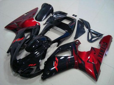 Discount 1998-1999 Black Red Yamaha YZF R1 Motorcycle Fairings Canada