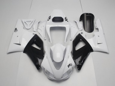 Discount 1998-1999 Pearl White Black Yamaha YZF R1 Bike Fairings Canada