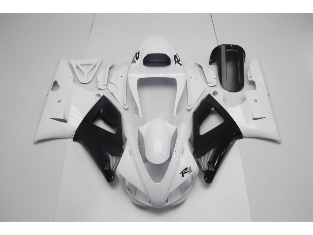Discount 1998-1999 Pearl White Black Yamaha YZF R1 Bike Fairings Canada Discount 1998-1999 Pearl White Black Yamaha YZF R1 Bike Fairings Canada