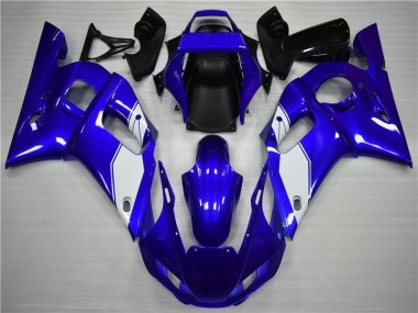 Discount 1998-2002 White Blue Yamaha YZF R6 Bike Fairings & Bodywork Canada