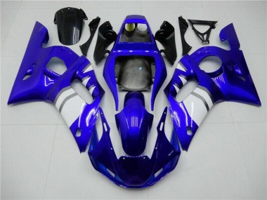 Discount 1998-2002 Blue White Yamaha YZF R6 Motorcycle Fairings Kits Canada