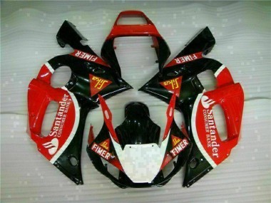 Discount 1998-2002 Yamaha YZF R6 Motorcycle Fairings MF0877 - Red Black Canada