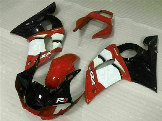 Discount 1998-2002 Red White Yamaha YZF R6 Motor Fairings Canada Discount 1998-2002 Red White Yamaha YZF R6 Motor Fairings Canada