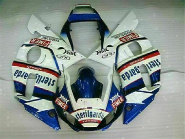 Discount 1998-2002 Yamaha YZF R6 Motorcycle Fairings MF0880 - Blue White Canada