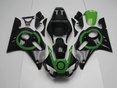 Discount 1998-2002 Black Green Circle Yamaha YZF R6 Bike Fairing Canada