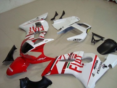 Discount 1998-2002 White Red Fiat Motul Acer Yamaha YZF R6 Motorcycle Fairing Kit Canada