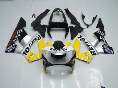 Discount 2000-2001 Yellow Silver Black Repsol Honda CBR900RR 929 Motor Bike Fairings Canada
