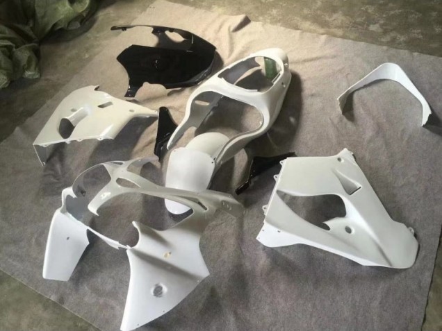 Discount 2000-2001 Pure White Glossy Black Kawasaki ZX9R Motorcycle Fairings Kits Canada Discount 2000-2001 Pure White Glossy Black Kawasaki ZX9R Motorcycle Fairings Kits Canada