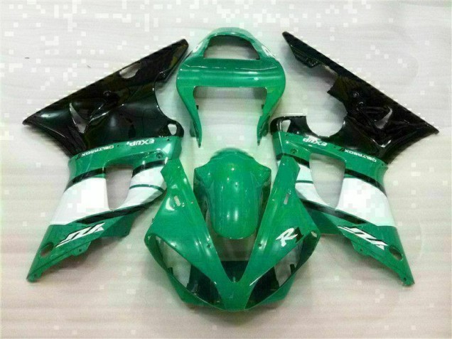 Discount 2000-2001 Green Yamaha YZF R1 Motorcycle Fairings Canada Discount 2000-2001 Green Yamaha YZF R1 Motorcycle Fairings Canada