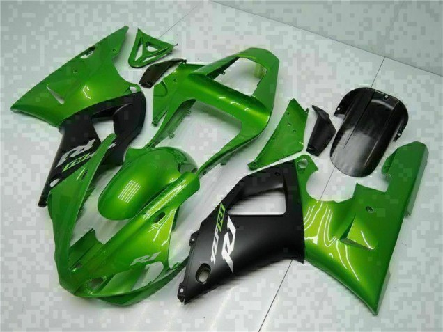 Discount 2000-2001 Green Yamaha YZF R1 Motorcycle Fairings Canada Discount 2000-2001 Green Yamaha YZF R1 Motorcycle Fairings Canada
