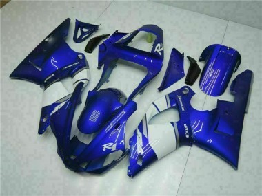 Discount 2000-2001 Blue Yamaha YZF R1 Motorcycle Fairings Kit Canada