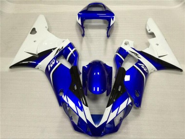Discount 2000-2001 White Blue Yamaha YZF R1 Motorcycle Fairings Canada