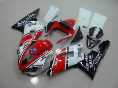 Discount 2000-2001 Red Glossy Black Yamaha YZF R1 Replacement Motorcycle Fairings Canada