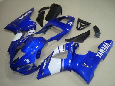 Discount 2000-2001 Blue White Yamaha YZF R1 Motorcycle Fairings & Bodywork Canada