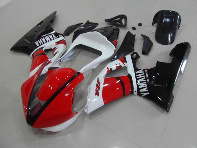 Discount 2000-2001 Red Black White Race Version Yamaha YZF R1 Motorcycle Replacement Fairings Canada Discount 2000-2001 Red Black White Race Version Yamaha YZF R1 Motorcycle Replacement Fairings Canada