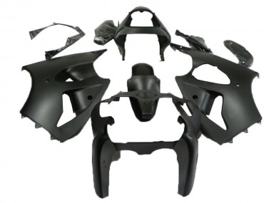 Discount 2000-2002 Matte Black Kawasaki ZX6R Motorcycle Fairings Kits Canada