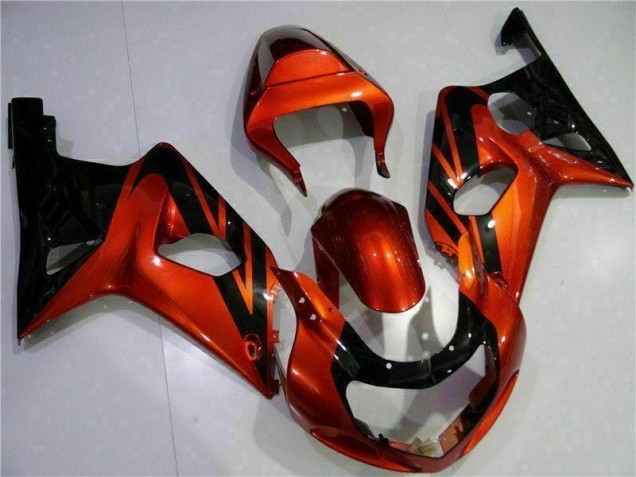 Discount 2000-2002 Orange Black Suzuki GSXR 1000 Bike Fairing Canada Discount 2000-2002 Orange Black Suzuki GSXR 1000 Bike Fairing Canada