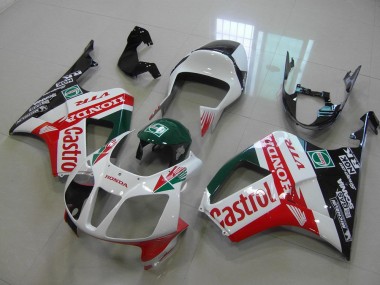 Discount 2000-2006 Castrol Honda VTR1000 Motorcycle Fairings Kit Canada
