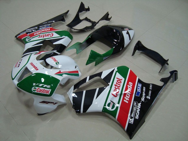 Discount 2000-2006 Castrol Honda VTR1000 Motorcycle Fairing Kit Canada Discount 2000-2006 Castrol Honda VTR1000 Motorcycle Fairing Kit Canada