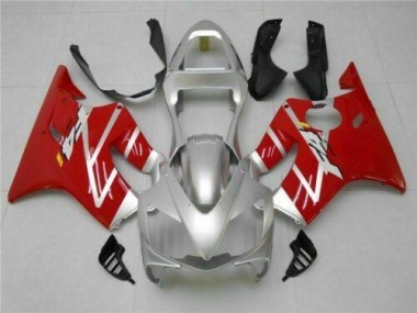 Discount 2001-2003 Honda CBR600 F4i Motorcycle Fairings MF1473 - Silver Red Canada