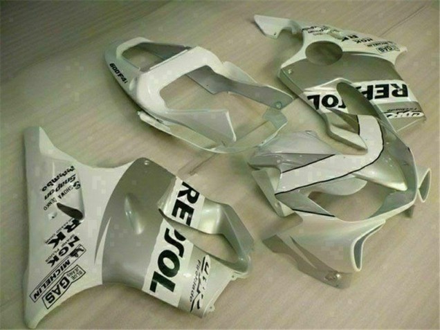 Discount 2001-2003 White Silver Honda CBR600 F4i Motorbike Fairing Kits Canada Discount 2001-2003 White Silver Honda CBR600 F4i Motorbike Fairing Kits Canada