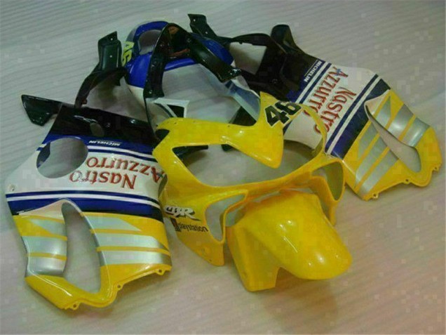 Discount 2001-2003 Yellow Silver Nastro Azzurro Honda CBR600 F4i Motorcycle Fairings Canada Discount 2001-2003 Yellow Silver Nastro Azzurro Honda CBR600 F4i Motorcycle Fairings Canada