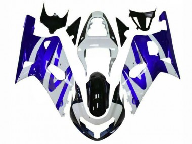 Discount 2001-2003 Blue White Suzuki GSXR 600/750 Motorcycle Fairings Canada