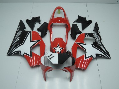 Discount 2002-2003 Black Red Star Honda CBR900RR 954 Motorcycle Fairings Kits Canada