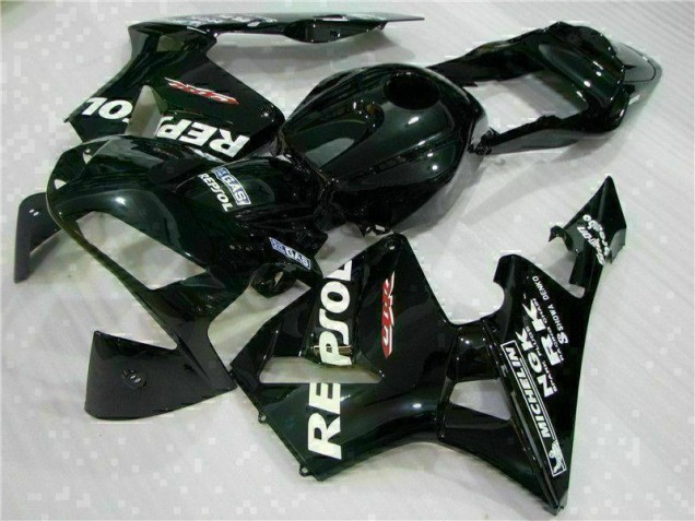 Discount 2003-2004 Black Repsol Honda CBR600RR Motorbike Fairing Canada