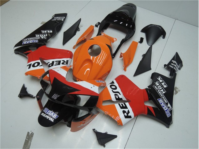 Discount 2003-2004 Orange Red Black Repsol Honda CBR600RR Motor Bike Fairings Canada Discount 2003-2004 Orange Red Black Repsol Honda CBR600RR Motor Bike Fairings Canada