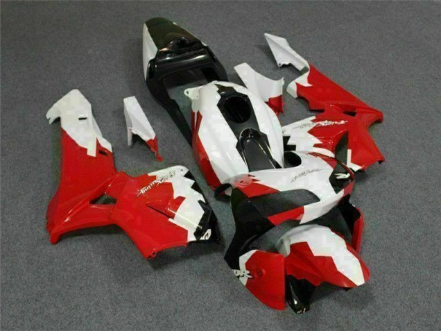 Discount 2003-2004 Red White Honda CBR600RR Replacement Motorcycle Fairings Canada Discount 2003-2004 Red White Honda CBR600RR Replacement Motorcycle Fairings Canada