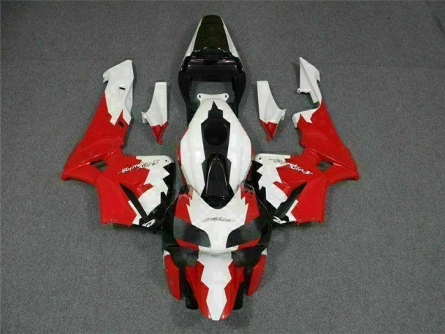 Discount 2003-2004 Red White Honda CBR600RR Replacement Motorcycle Fairings Canada Discount 2003-2004 Red White Honda CBR600RR Replacement Motorcycle Fairings Canada