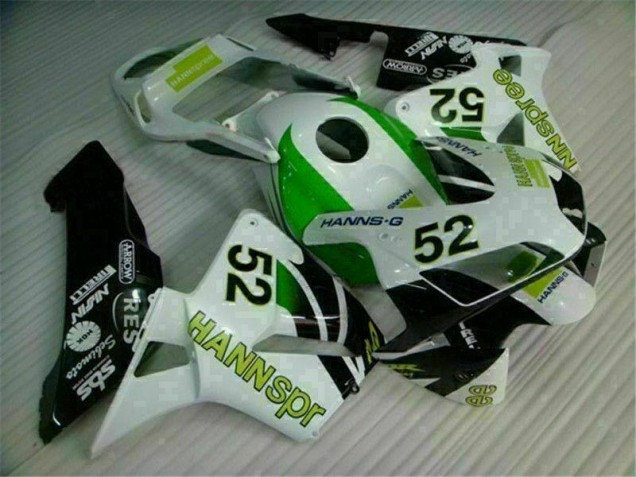 Discount 2003-2004 Green White Black Honda CBR600RR Bike Fairing Kit Canada Discount 2003-2004 Green White Black Honda CBR600RR Bike Fairing Kit Canada