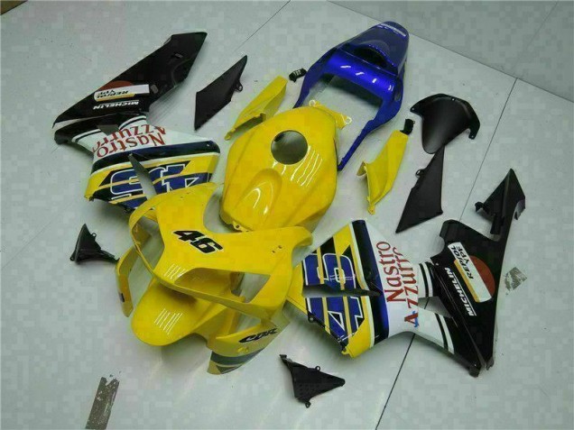 Discount 2003-2004 Yellow Honda CBR600RR Motorcycle Fairings Canada Discount 2003-2004 Yellow Honda CBR600RR Motorcycle Fairings Canada