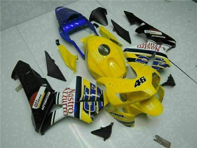 Discount 2003-2004 Yellow Honda CBR600RR Motorcycle Fairings Canada Discount 2003-2004 Yellow Honda CBR600RR Motorcycle Fairings Canada