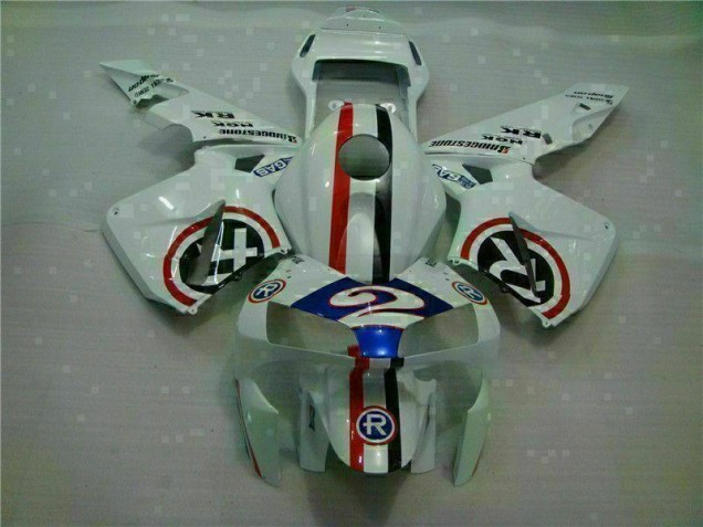 Discount 2003-2004 White Blue R 2 Honda CBR600RR Motorcycle Fairings Canada Discount 2003-2004 White Blue R 2 Honda CBR600RR Motorcycle Fairings Canada