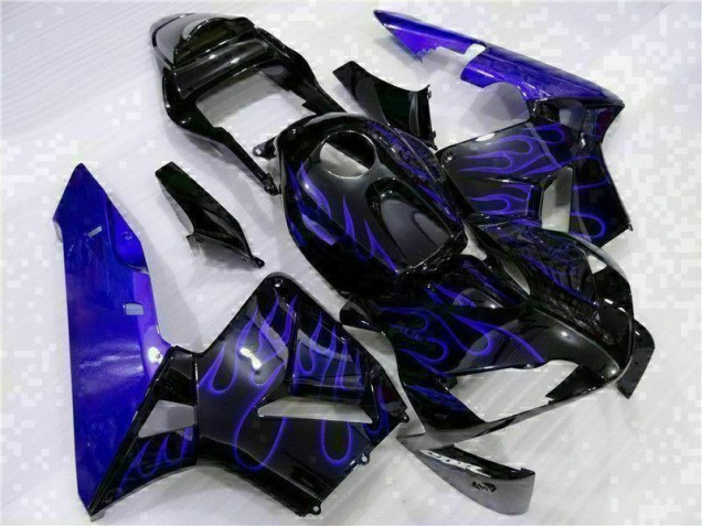 Discount 2003-2004 Black with Blue Flame Honda CBR600RR Motorcycle Fairing Kits Canada Discount 2003-2004 Black with Blue Flame Honda CBR600RR Motorcycle Fairing Kits Canada
