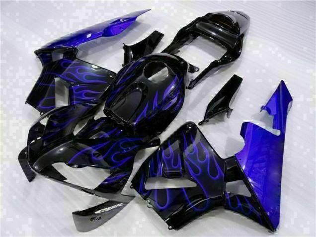 Discount 2003-2004 Black with Blue Flame Honda CBR600RR Motorcycle Fairing Kits Canada Discount 2003-2004 Black with Blue Flame Honda CBR600RR Motorcycle Fairing Kits Canada