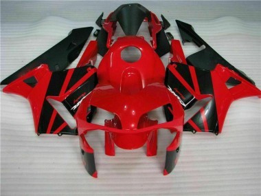 Discount 2003-2004 Red Black Honda CBR600RR Motorcycle Fairing Kit Canada