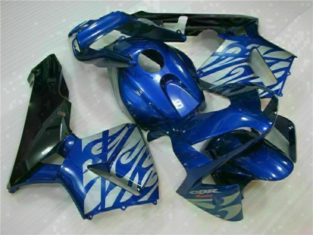 Discount 2003-2004 Blue with Silver Flame Honda CBR600RR Motorbike Fairing Canada Discount 2003-2004 Blue with Silver Flame Honda CBR600RR Motorbike Fairing Canada