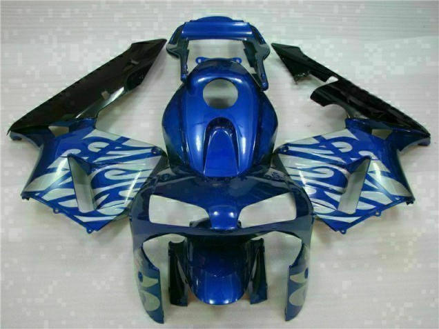 Discount 2003-2004 Blue with Silver Flame Honda CBR600RR Motorbike Fairing Canada Discount 2003-2004 Blue with Silver Flame Honda CBR600RR Motorbike Fairing Canada