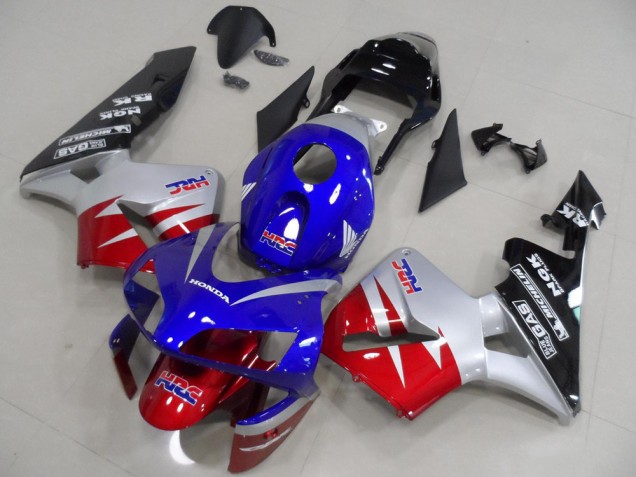 Discount 2003-2004 Red Silver Blue Honda CBR600RR Motorcycle Fairings Canada Discount 2003-2004 Red Silver Blue Honda CBR600RR Motorcycle Fairings Canada