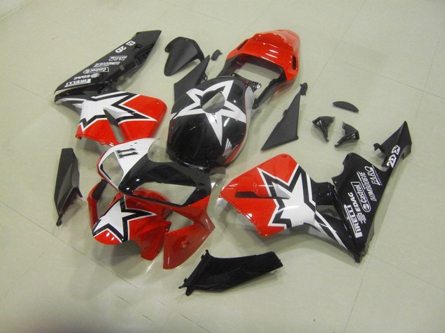 Discount 2003-2004 Black Red Honda CBR600RR Motorcycle Fairing Canada Discount 2003-2004 Black Red Honda CBR600RR Motorcycle Fairing Canada