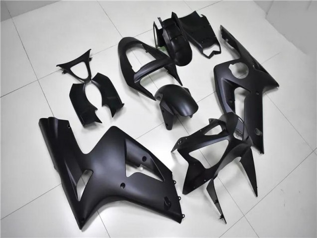 Discount 2003-2004 Matte Black Kawasaki ZX6R Motorbike Fairing Kits Canada Discount 2003-2004 Matte Black Kawasaki ZX6R Motorbike Fairing Kits Canada