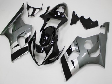 Discount 2003-2004 Black Grey Suzuki GSXR 1000 Moto Fairings Canada