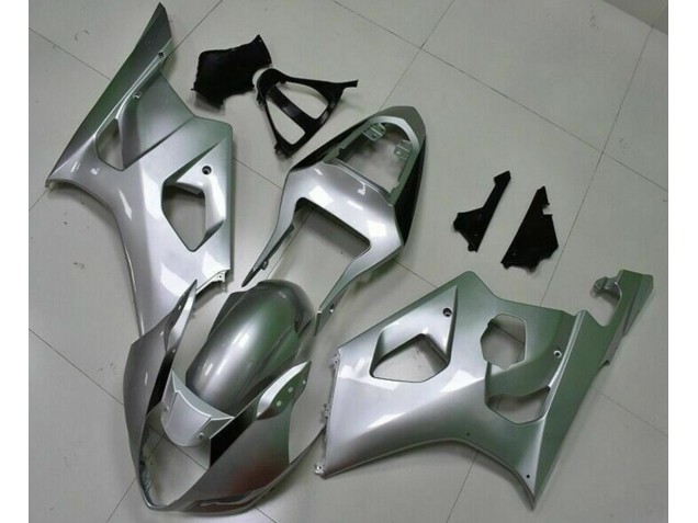 Discount 2003-2004 Silver Suzuki GSXR 1000 Motorcycle Fairings Canada Discount 2003-2004 Silver Suzuki GSXR 1000 Motorcycle Fairings Canada