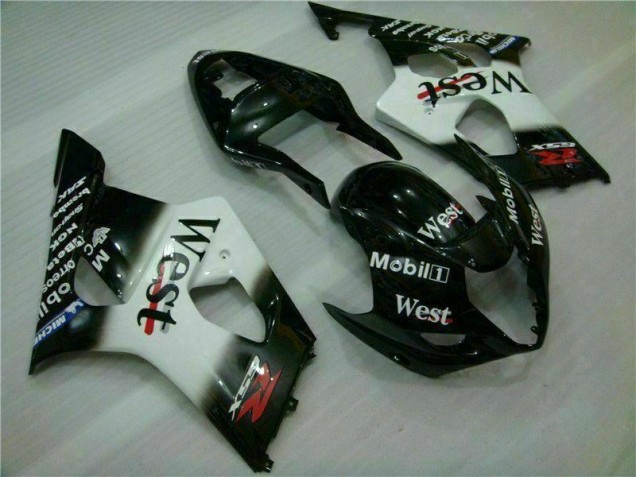Discount 2003-2004 White Black Suzuki GSXR 1000 Motorbike Fairing Canada Discount 2003-2004 White Black Suzuki GSXR 1000 Motorbike Fairing Canada
