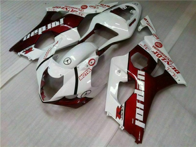 Discount 2003-2004 Red White Suzuki GSXR 1000 Motorcycle Bodywork Canada Discount 2003-2004 Red White Suzuki GSXR 1000 Motorcycle Bodywork Canada